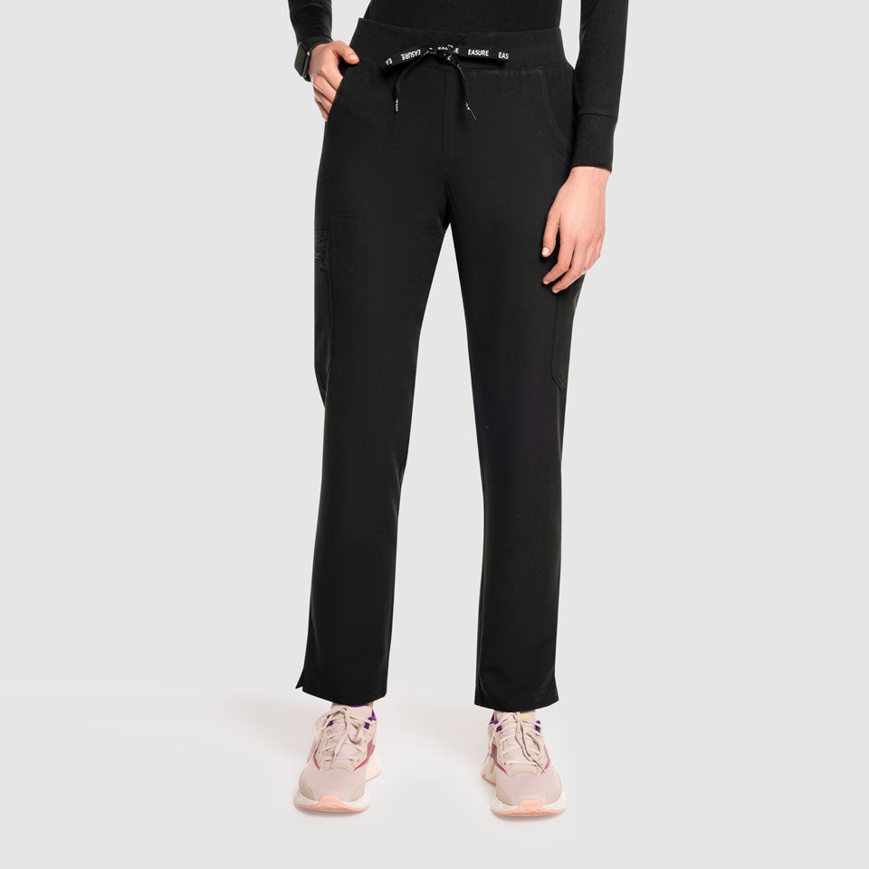 Cargo Scrub Pants Black