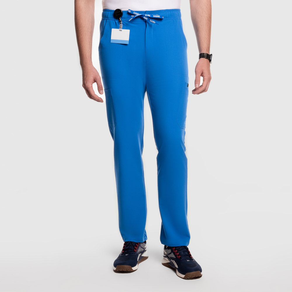 Kael Cargo Scrub Pants Royal Blue