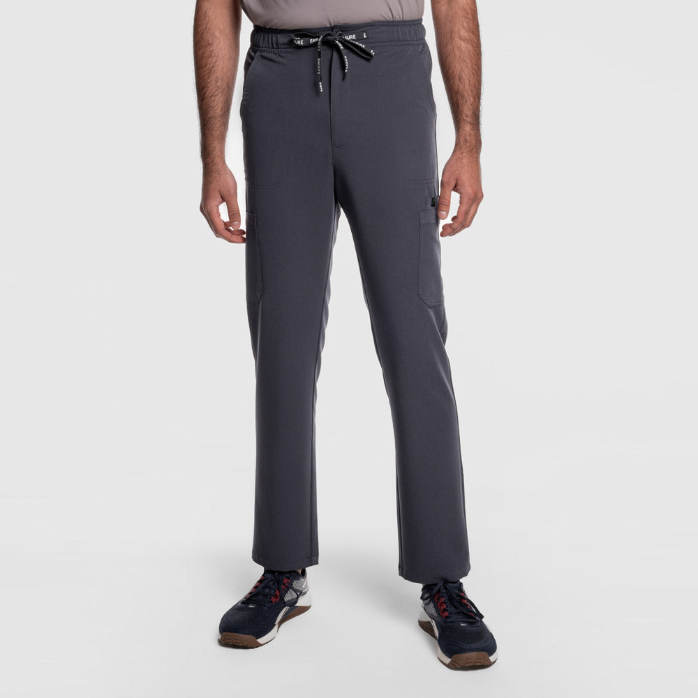 Kael Cargo Scrub Pants Pewter