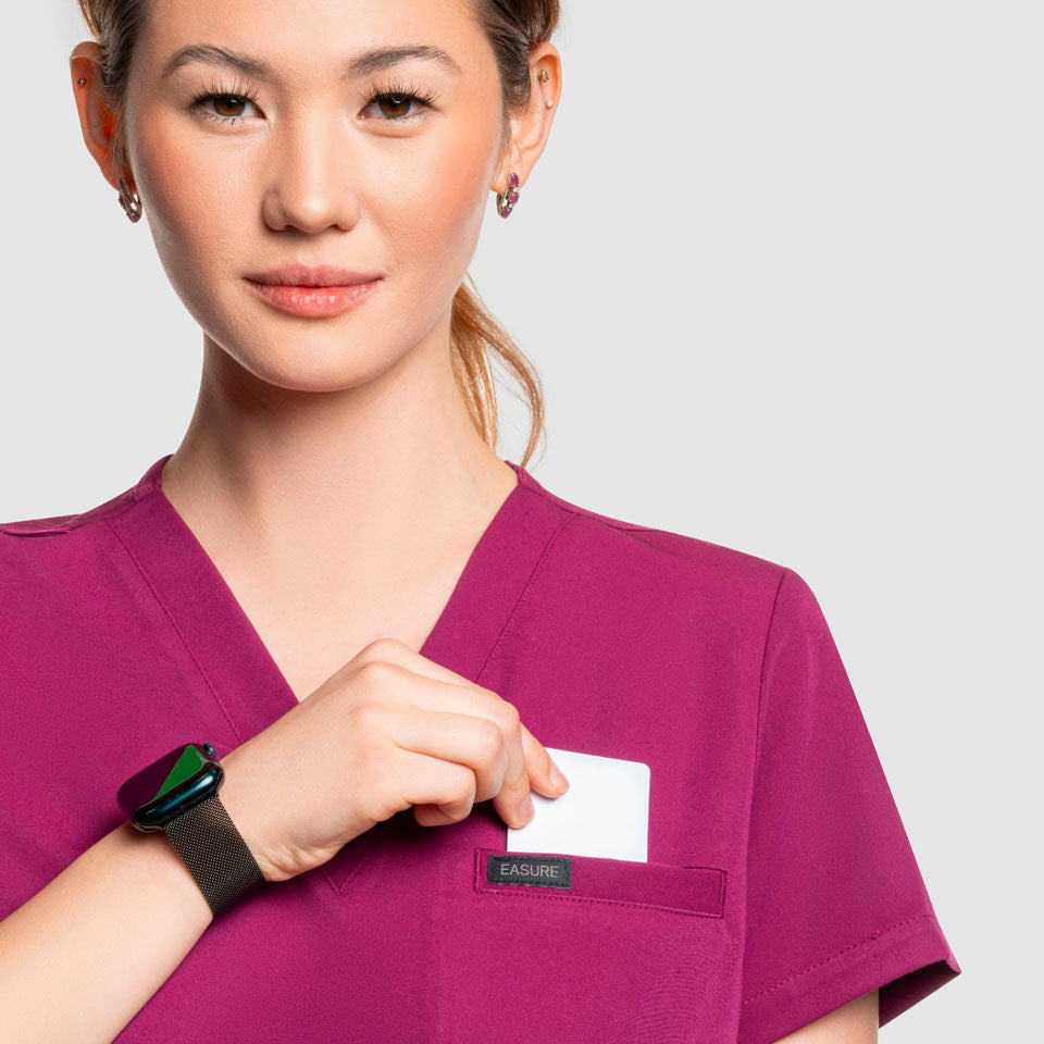 scrub tops for women