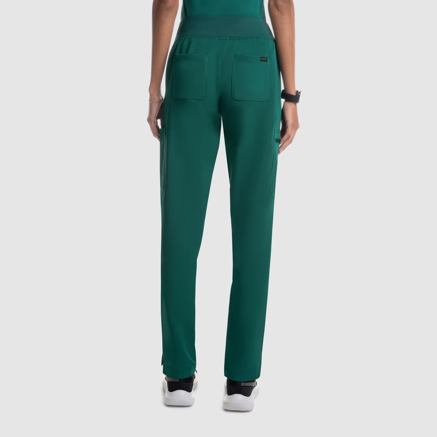 Selina Cargo Scrub Pants Hunter Green