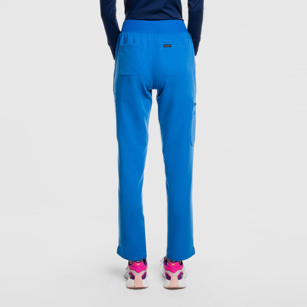 Selina Cargo Scrub Pants Royal Blue