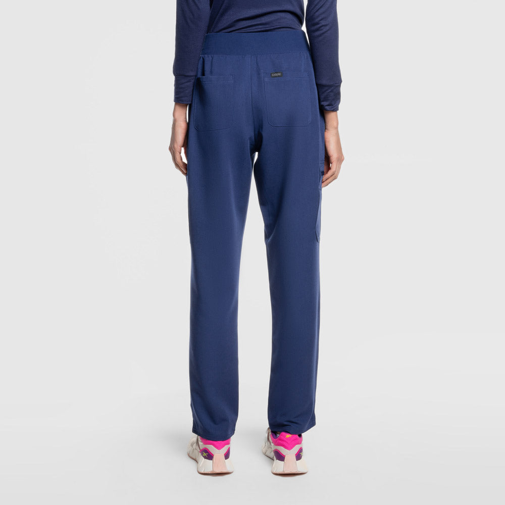 Selina Cargo Scrub Pants Navy Blue