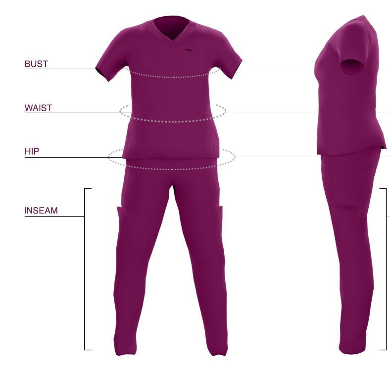 Nursing scrubs and uniform