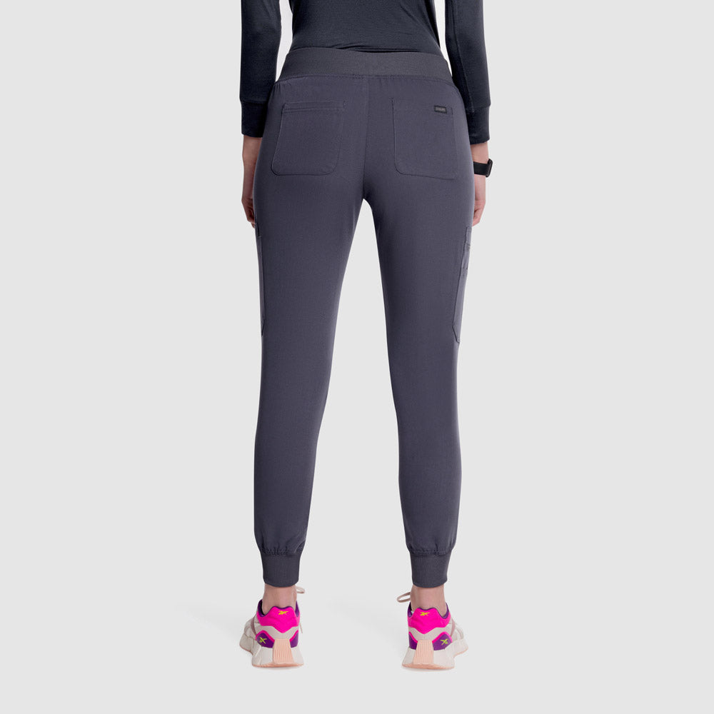 Astra Jogger Scrub Pants Pewter