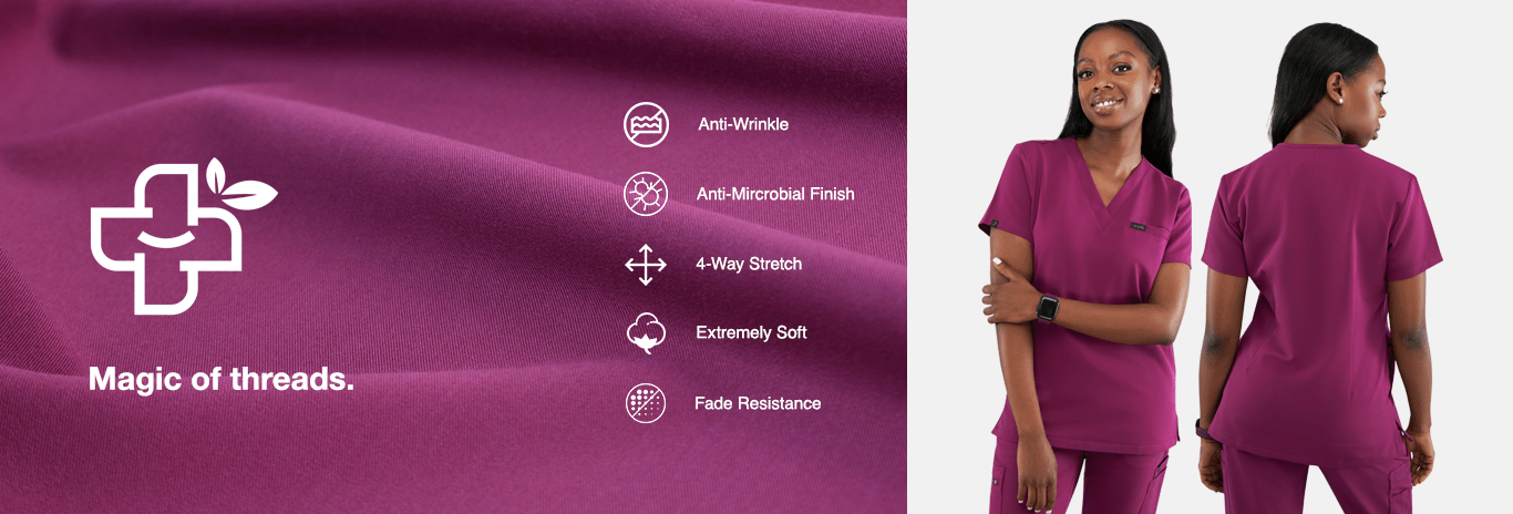 Nursing scrubs and uniform