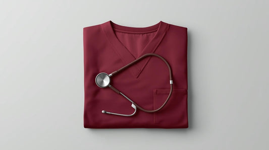 Wine & Pewter Scrubs