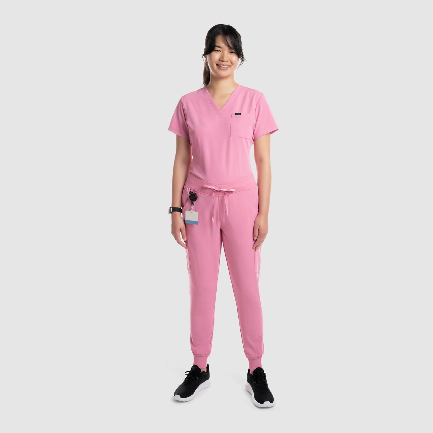 Astra Jogger Scrub Pants Chalk Pink