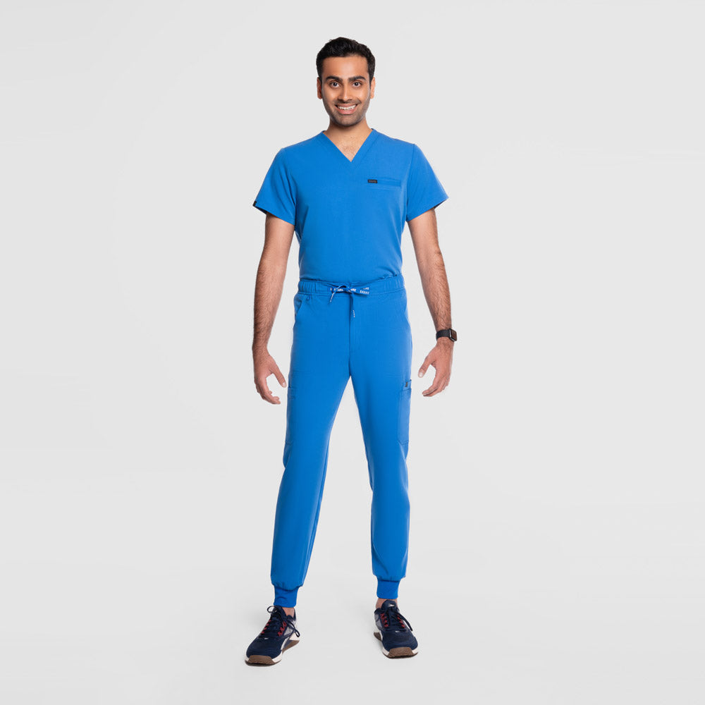 Lenox Jogger Scrub Pants Royal Blue
