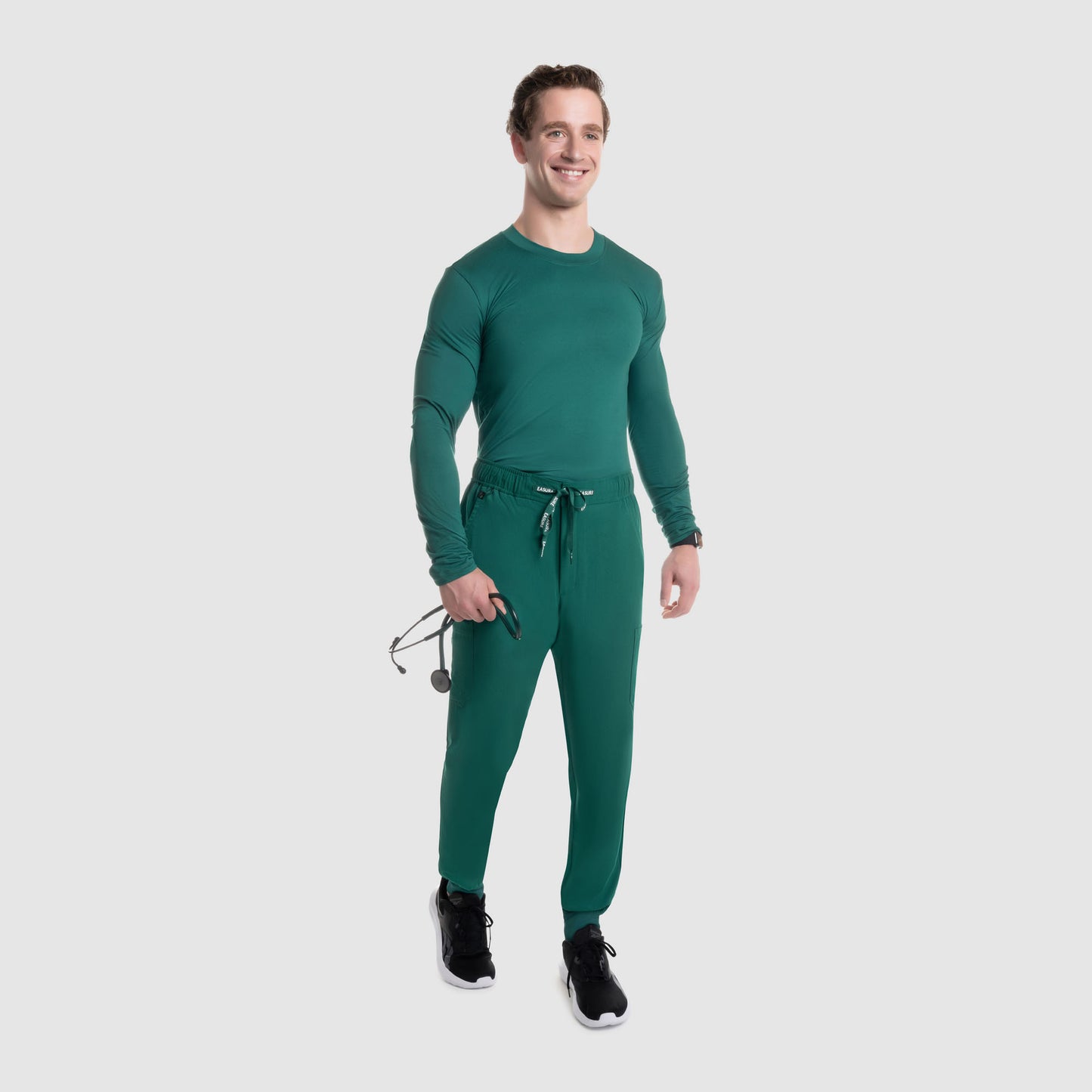 Lenox Jogger Scrub Pants Hunter Green