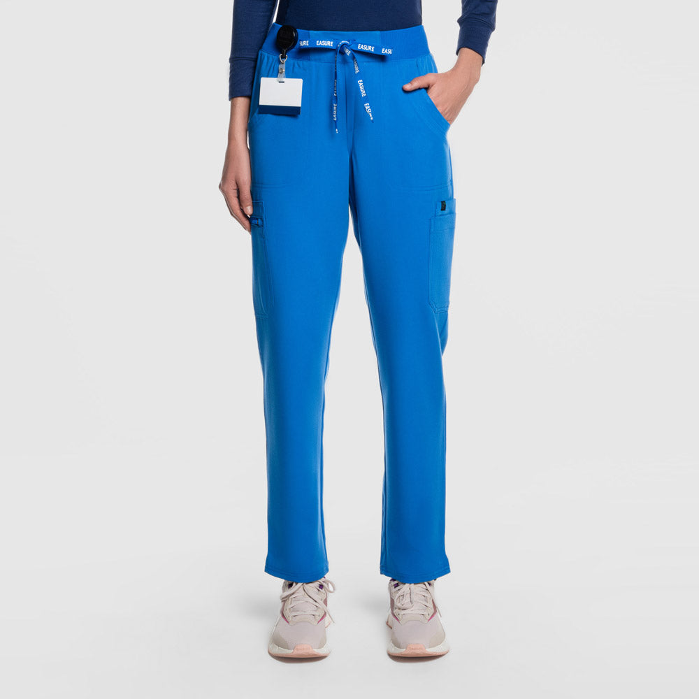 Selina Cargo Scrub Pants Royal Blue