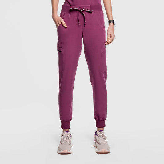 Jogger Scrub Pants Wine