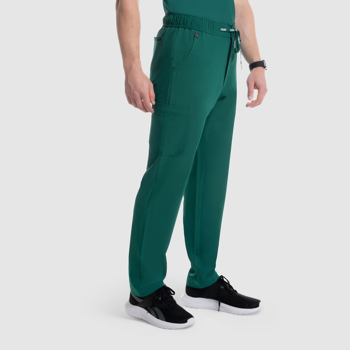 Kael Cargo Scrub Pants Hunter Green