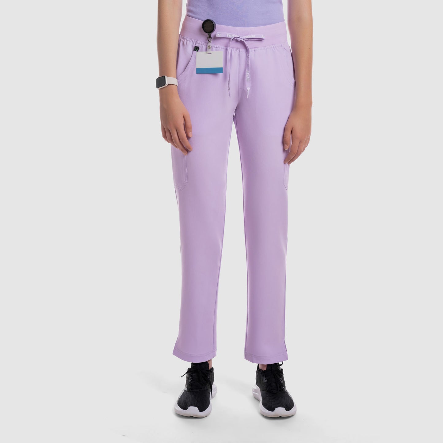 Selina Cargo Scrub Pants Lavender