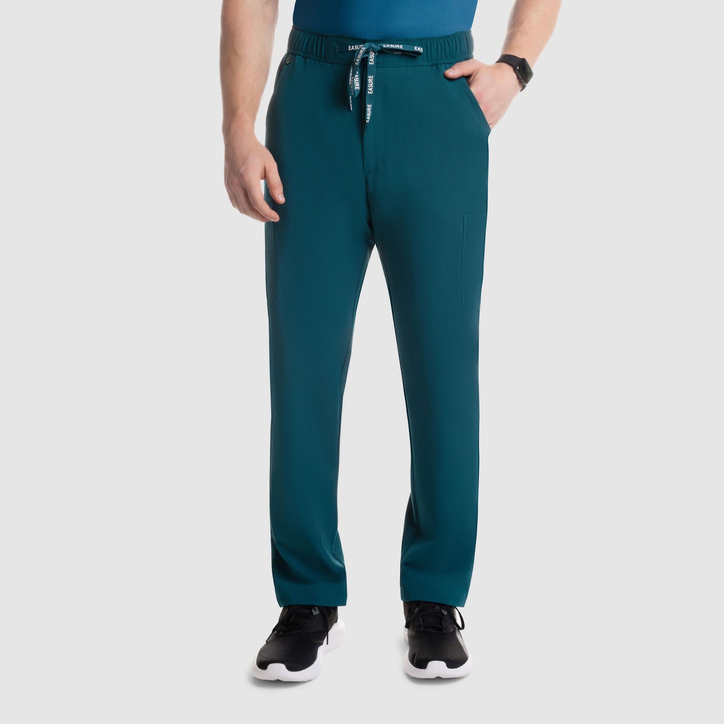 Kael Cargo Scrub Pants Caribbean Blue