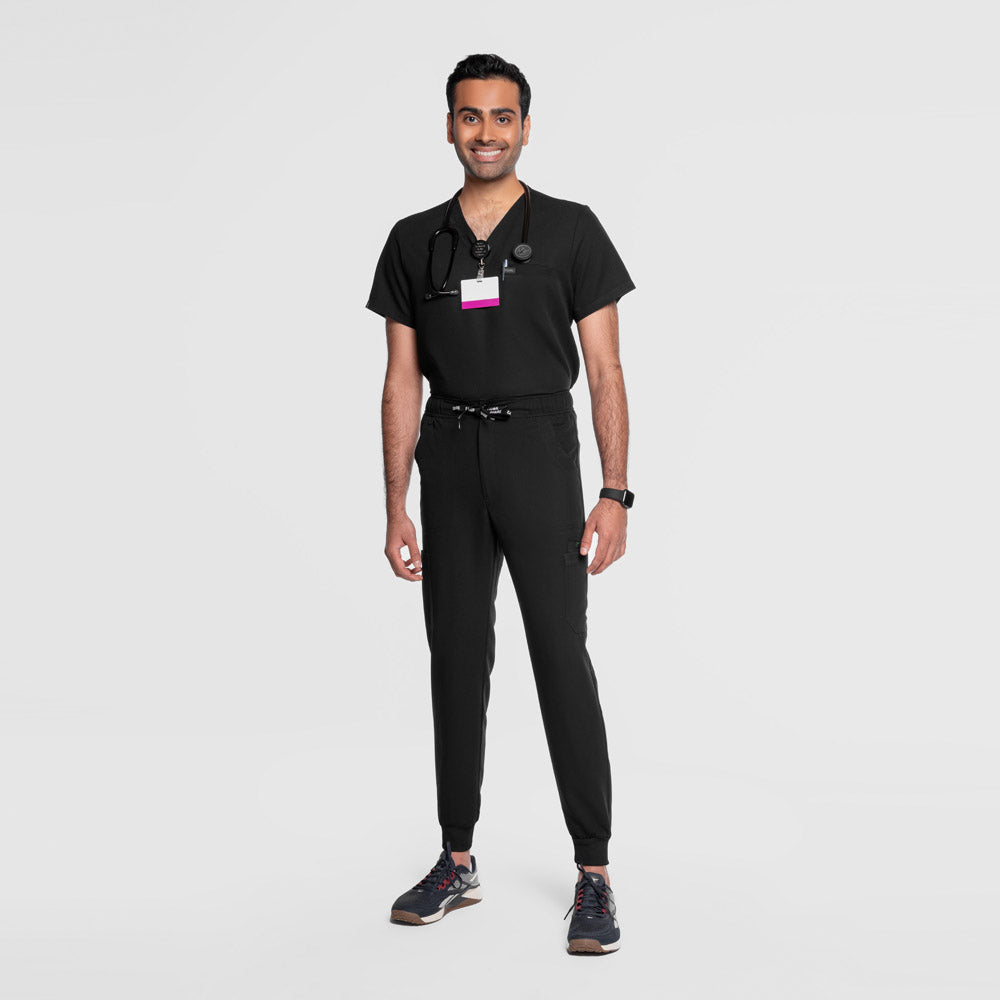 Lenox Jogger Scrub Pants Black