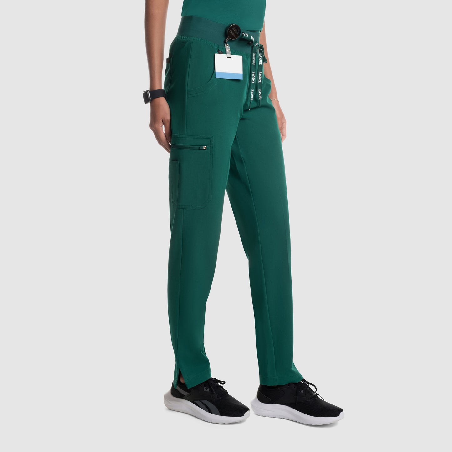 Selina Cargo Scrub Pants Hunter Green