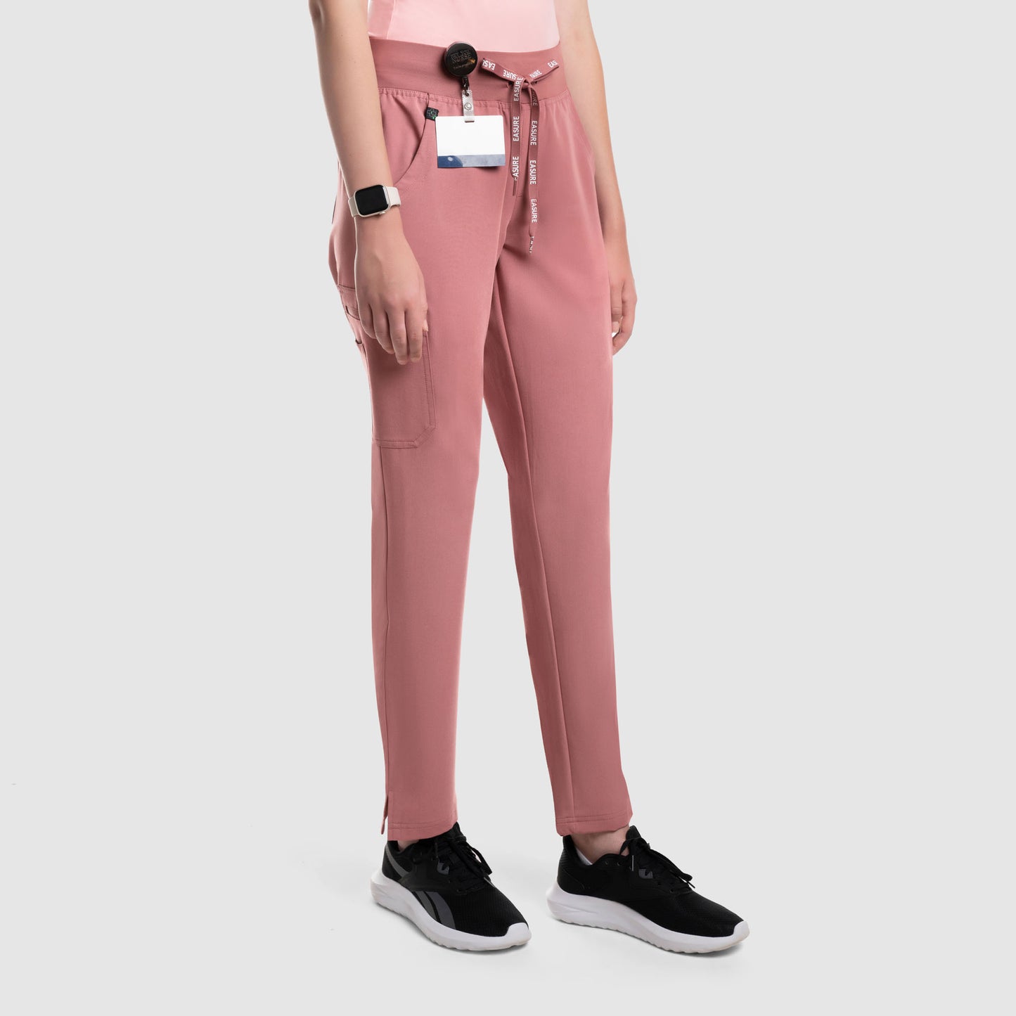 Selina Cargo Scrub Pants Mauve