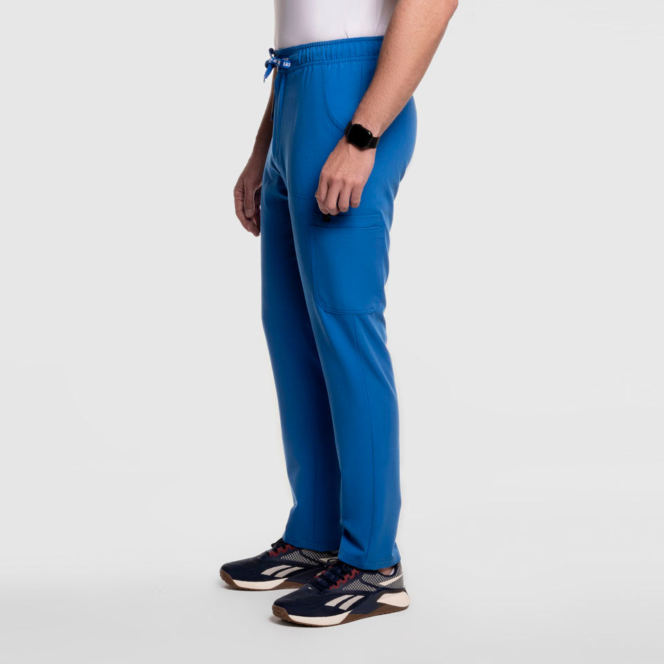 Cargo Scrub Pants Royal Blue