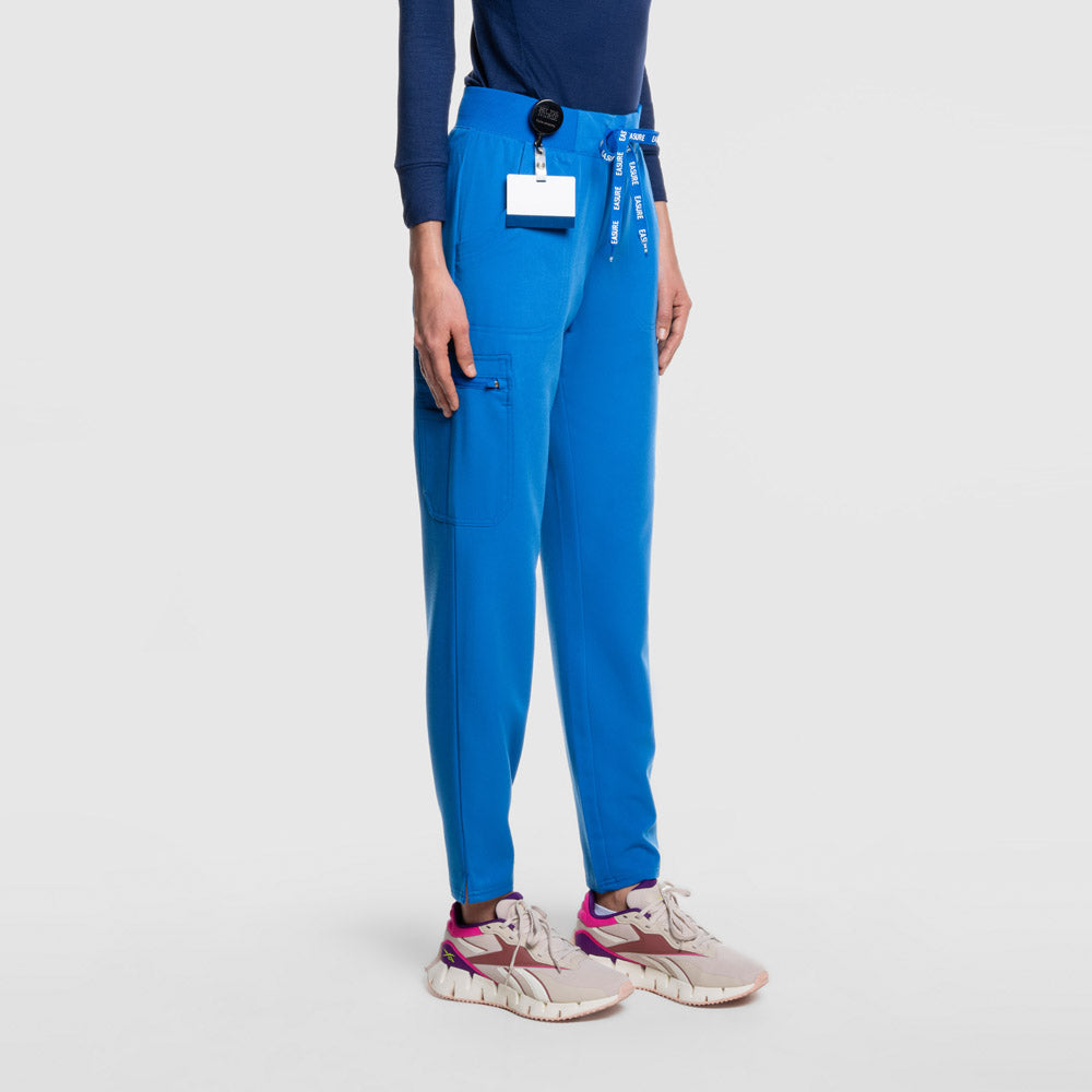 Selina Cargo Scrub Pants Royal Blue