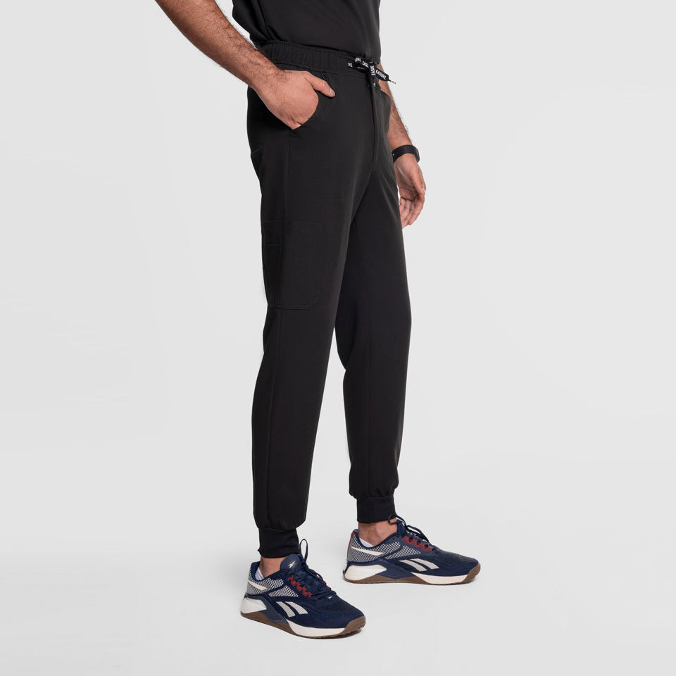 Jogger Scrub Pants Black