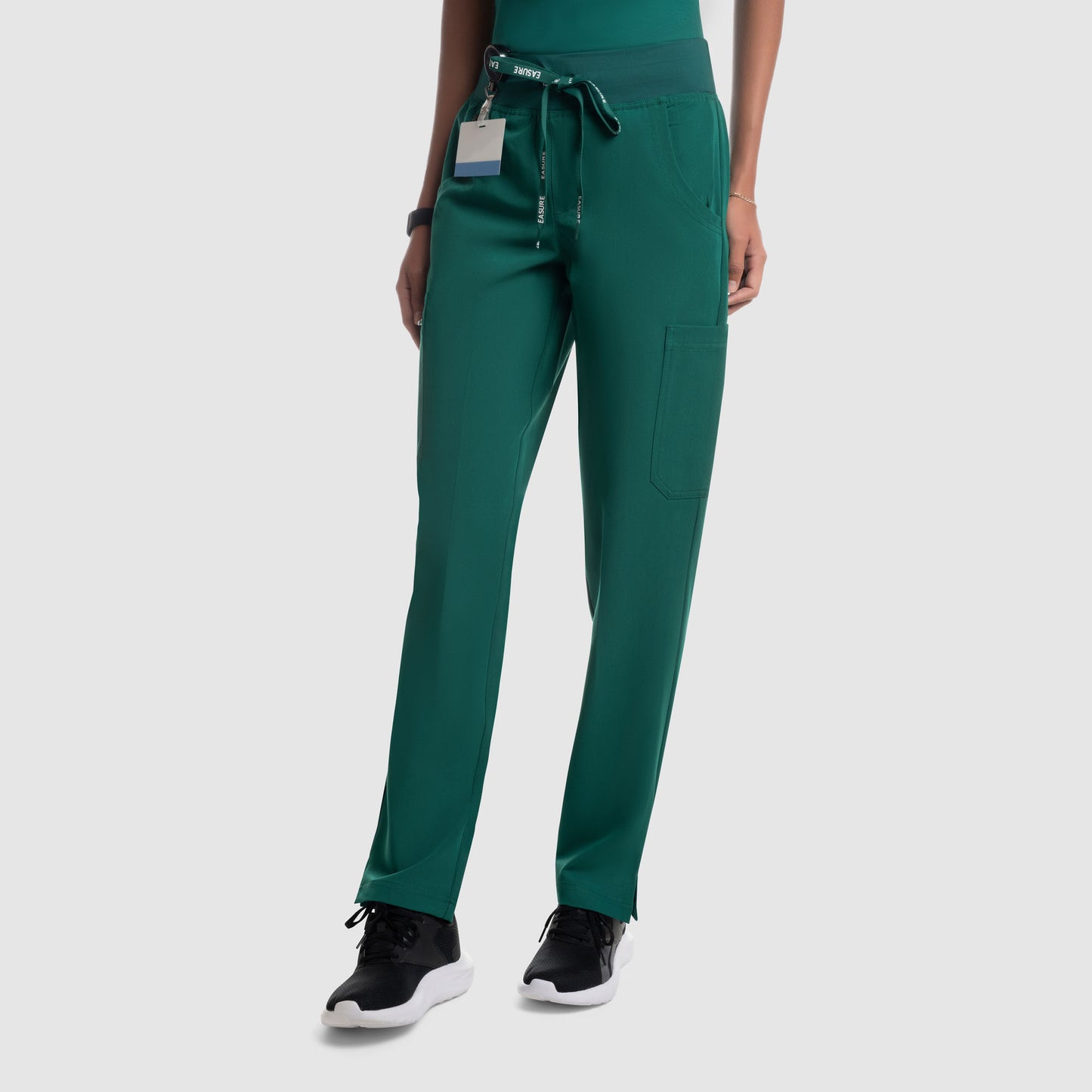 Selina Cargo Scrub Pants Hunter Green