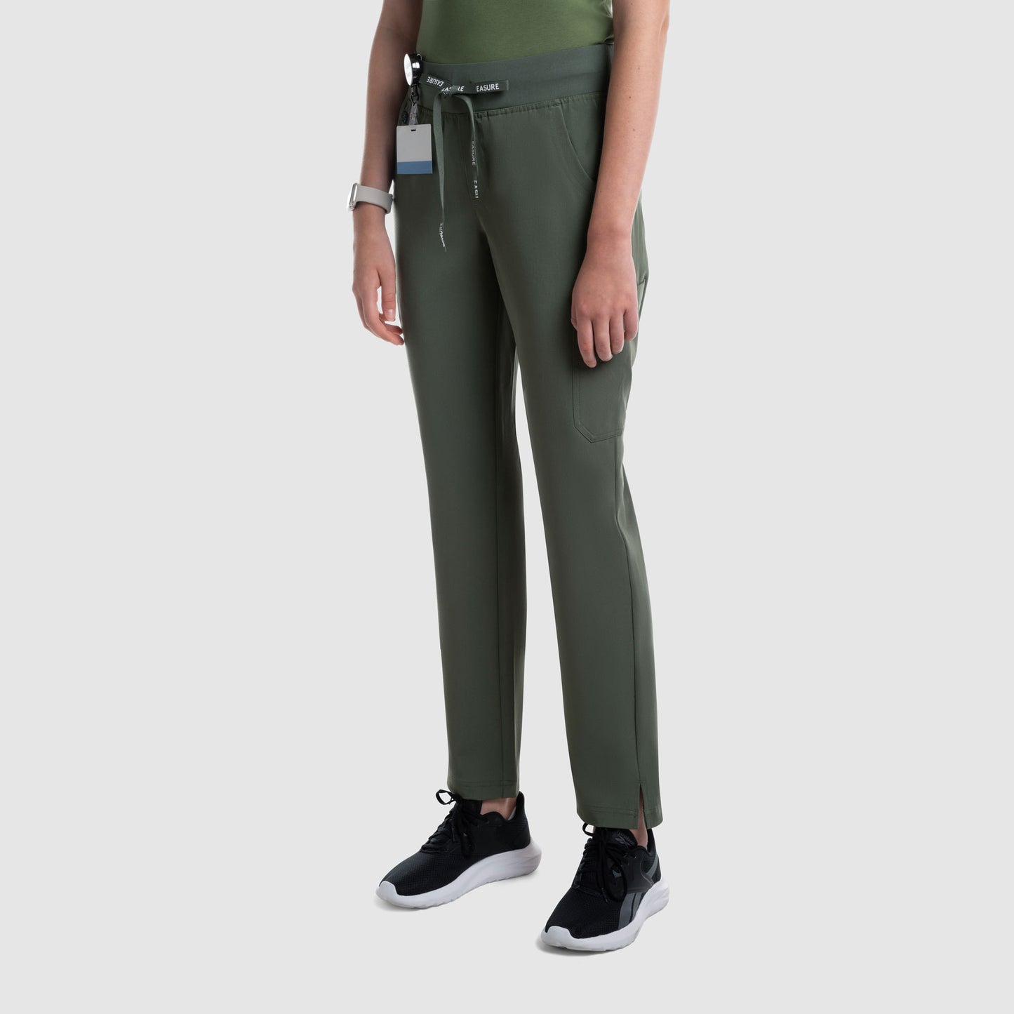 Selina Cargo Scrub Pants Olive