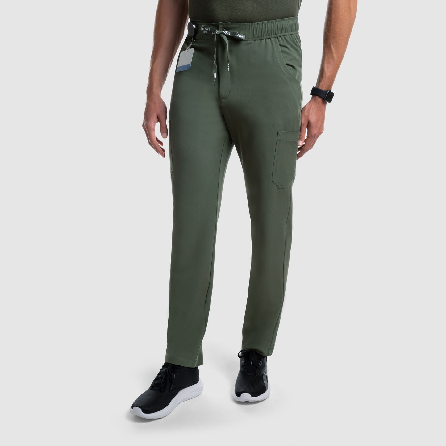 Kael Cargo Scrub Pants Olive