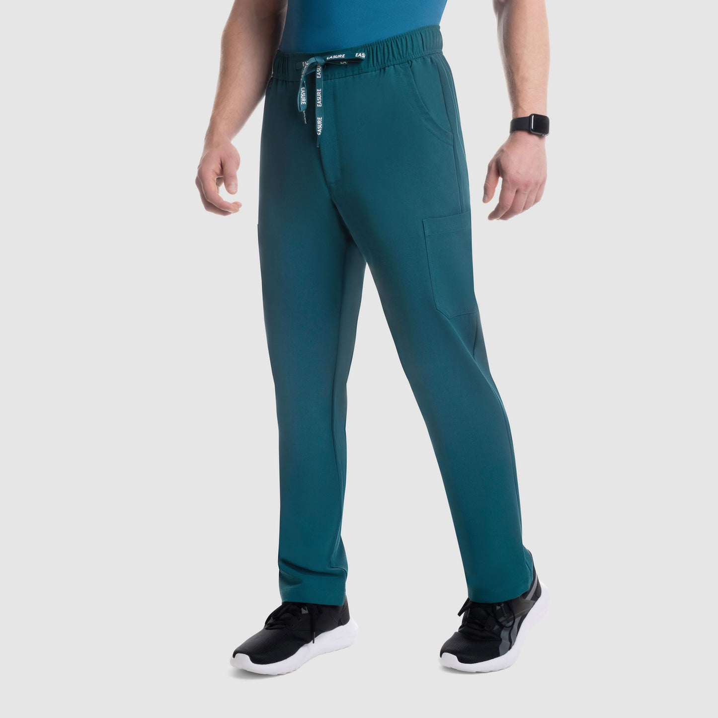 Kael Cargo Scrub Pants Caribbean Blue
