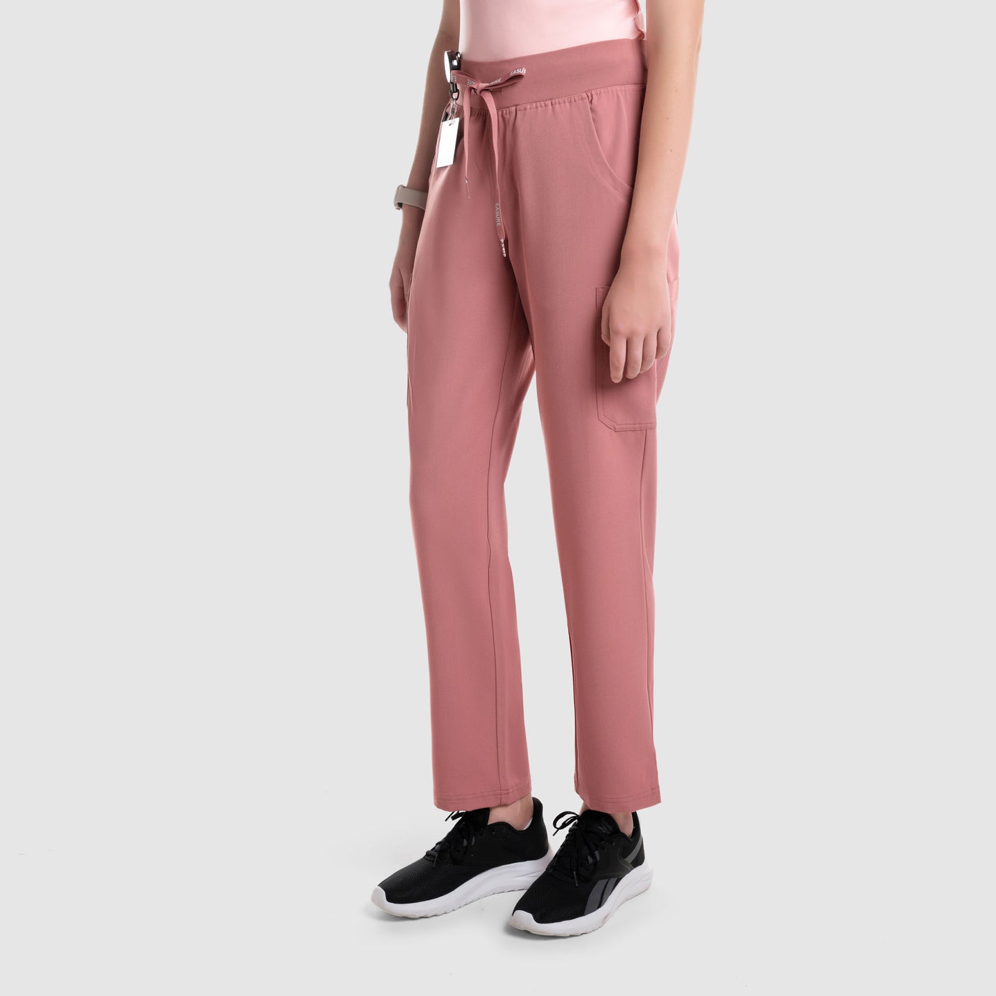 Selina Cargo Scrub Pants Mauve