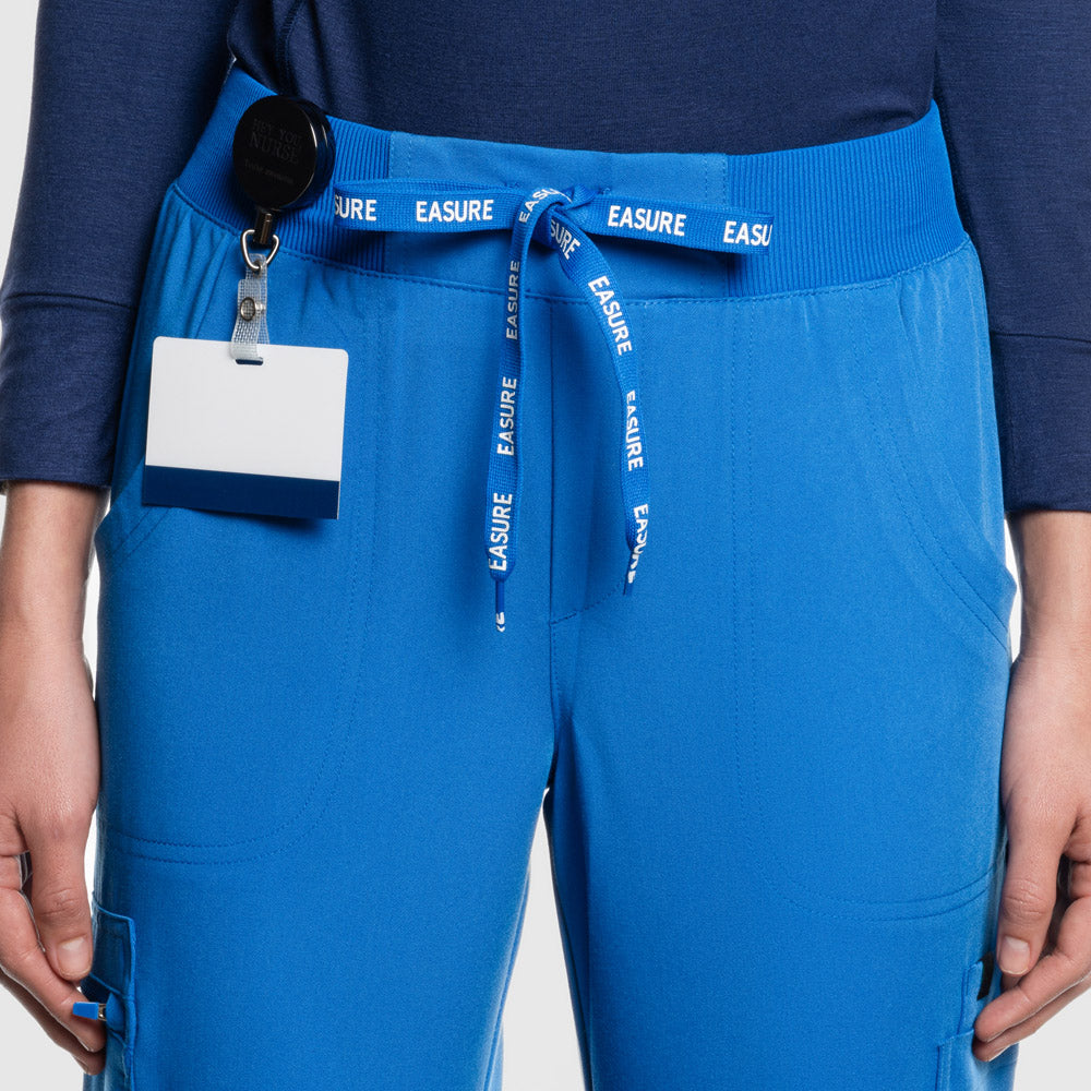 Selina Cargo Scrub Pants Royal Blue