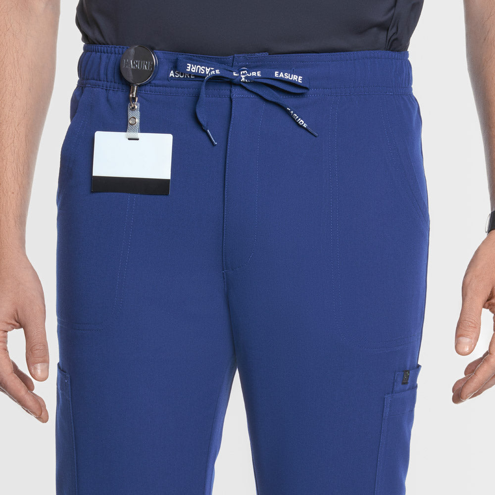 Kael Cargo Scrub Pants Navy Blue