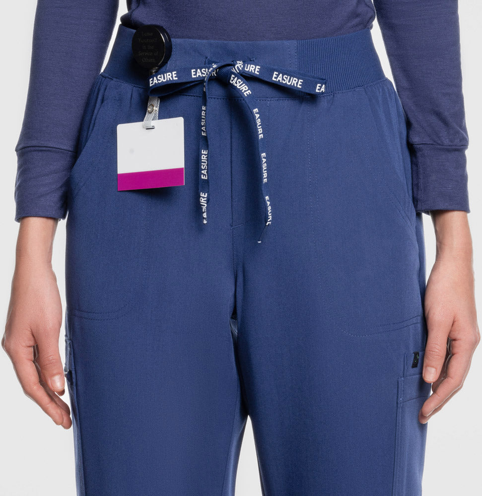 Selina Cargo Scrub Pants Navy Blue
