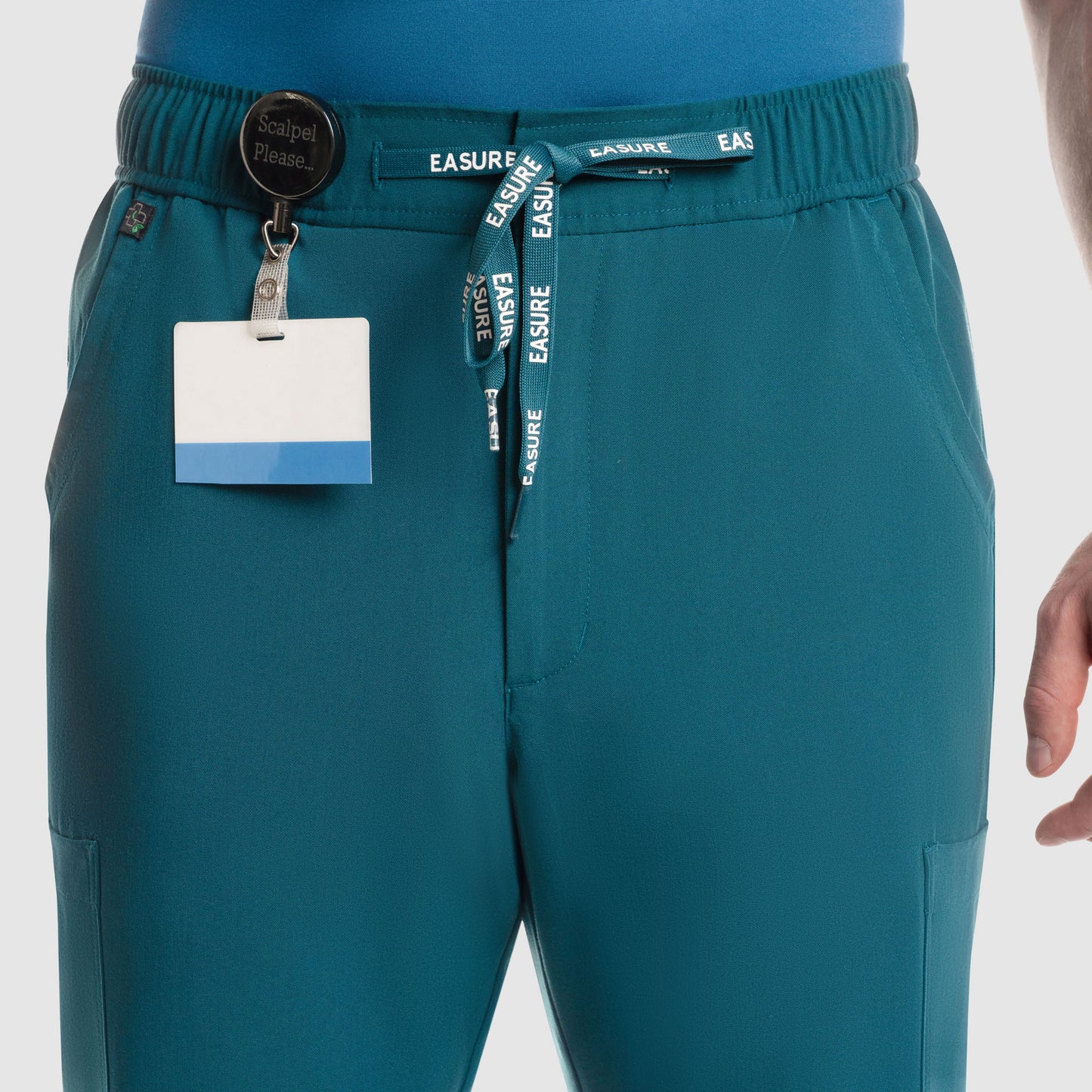 Kael Cargo Scrub Pants Caribbean Blue