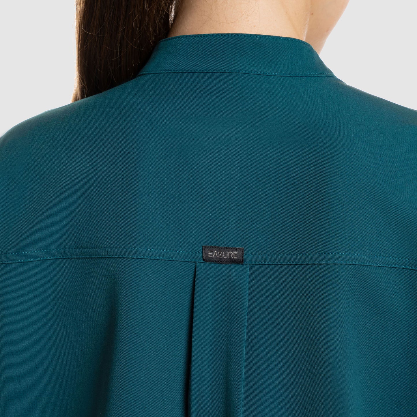 Luna Oversized Scrub Top Caribbean Blue