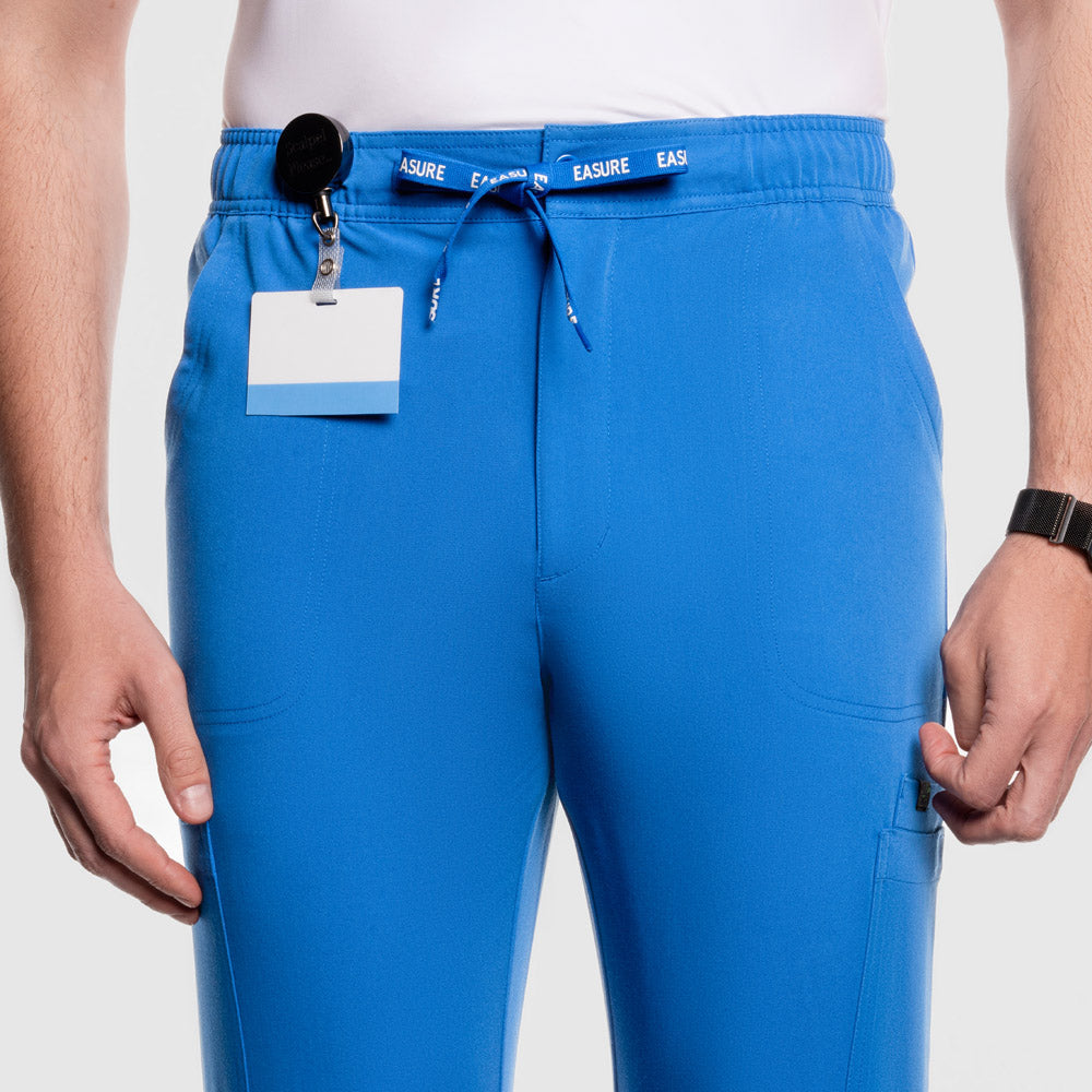 Kael Cargo Scrub Pants Royal Blue