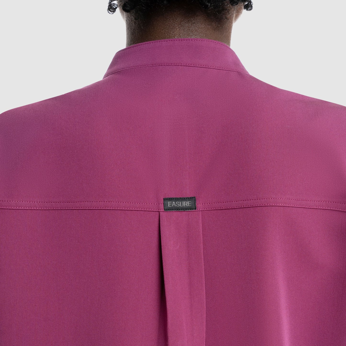 Luna Oversized Scrub Top Wine