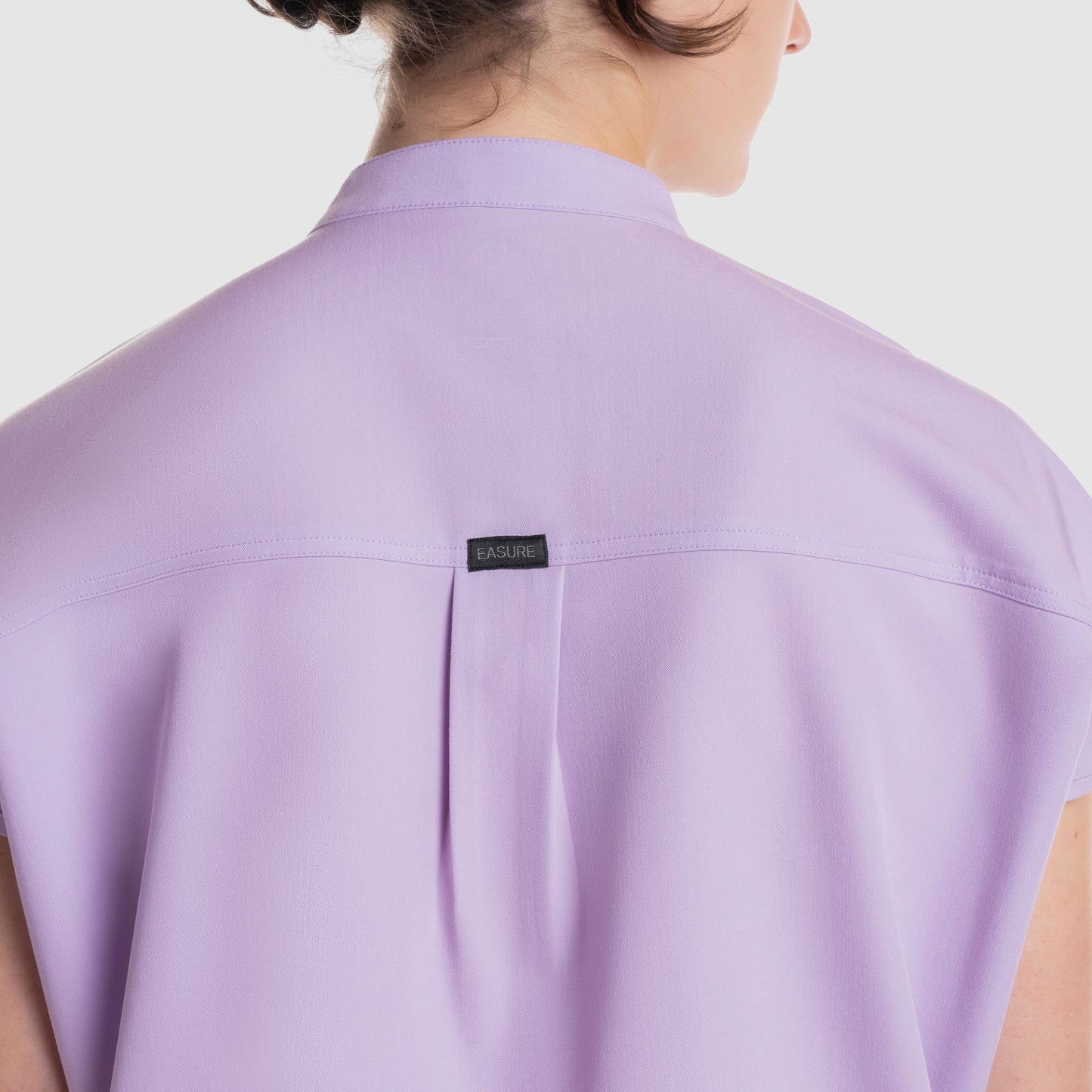 Luna Oversized Scrub Top Lavender