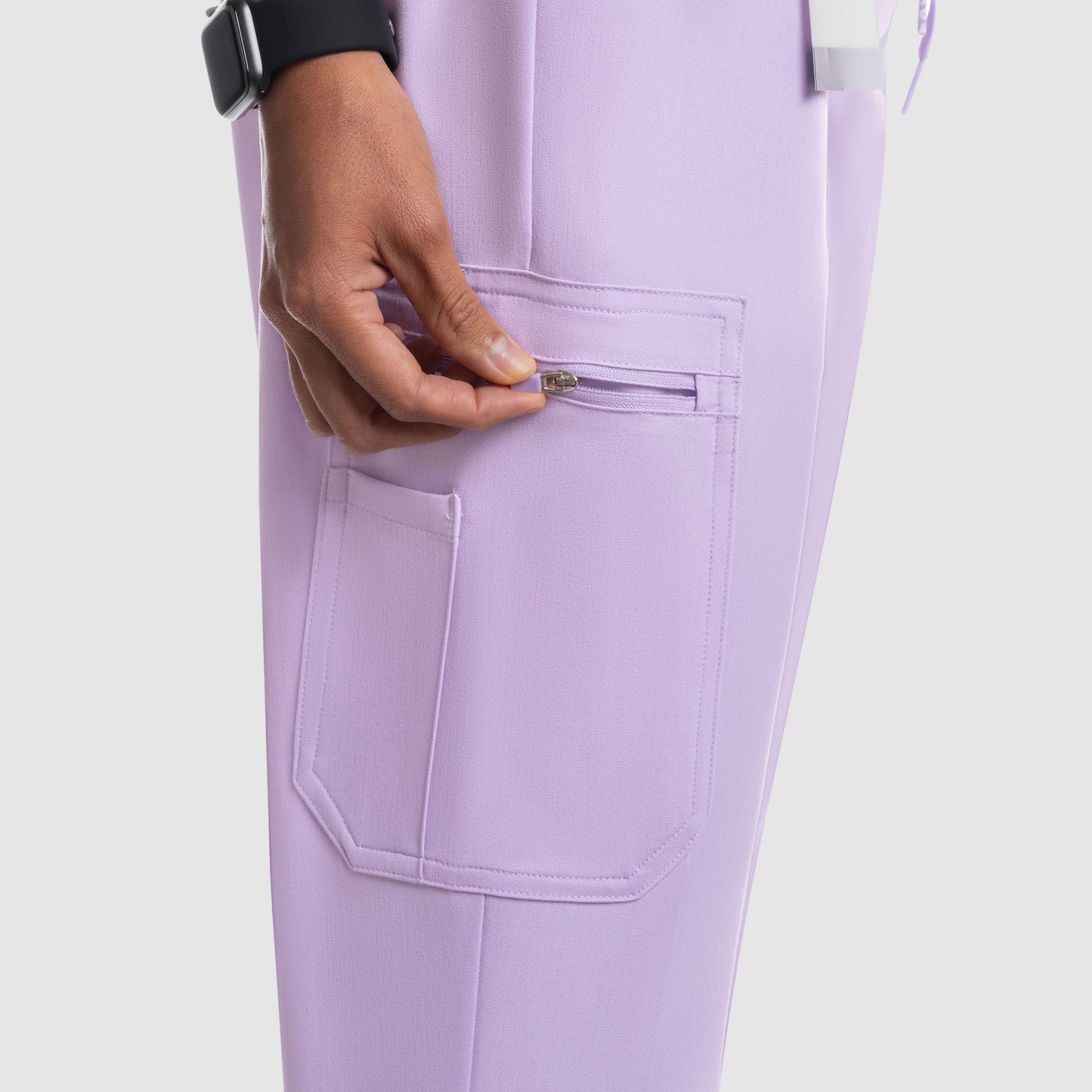 Astra Jogger Scrub Pants Lavender