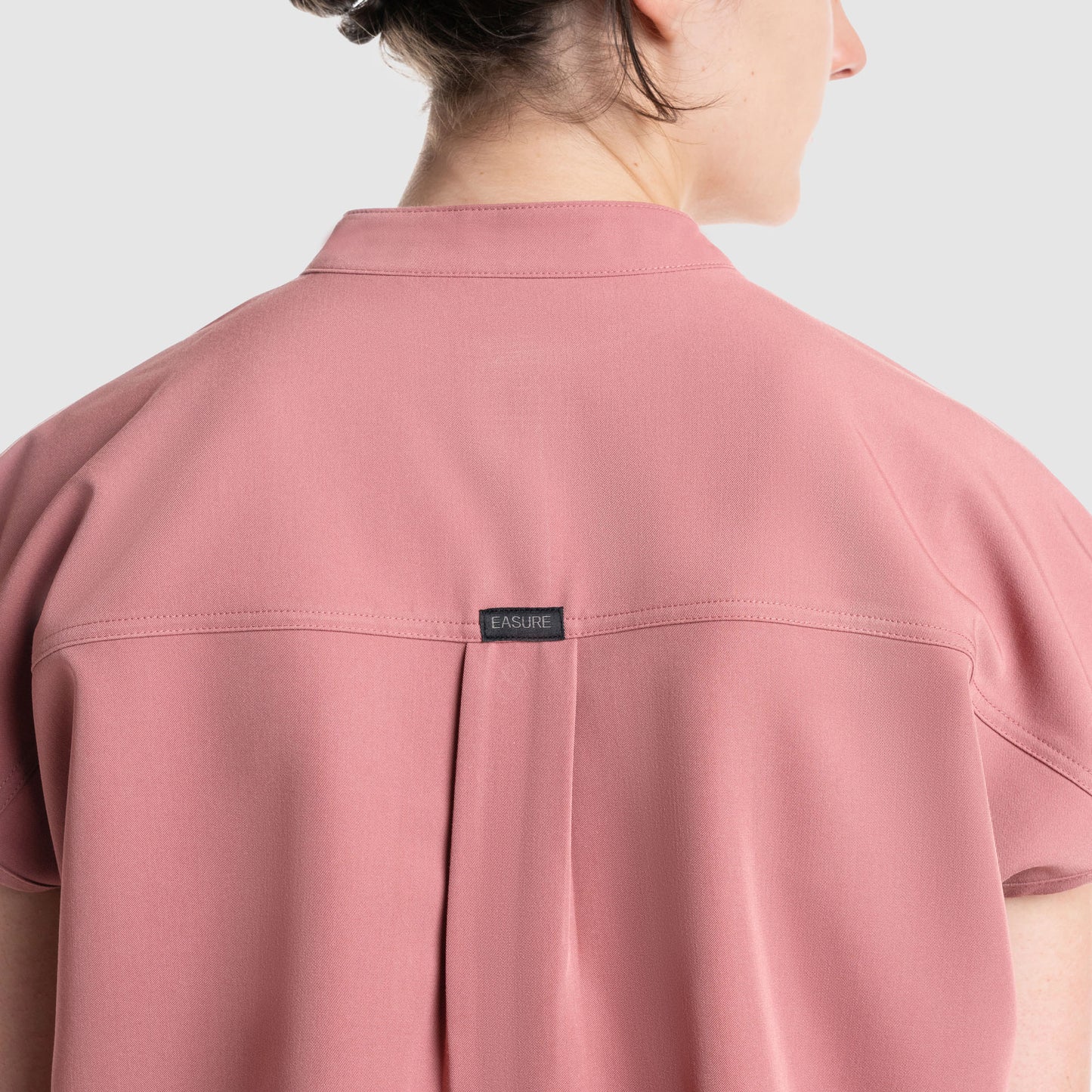 Luna Oversized Scrub Top Mauve