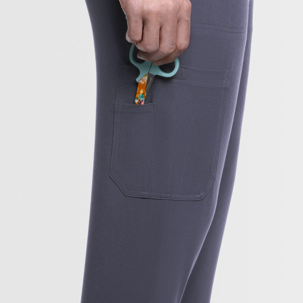 Lenox Jogger Scrub Pants Pewter