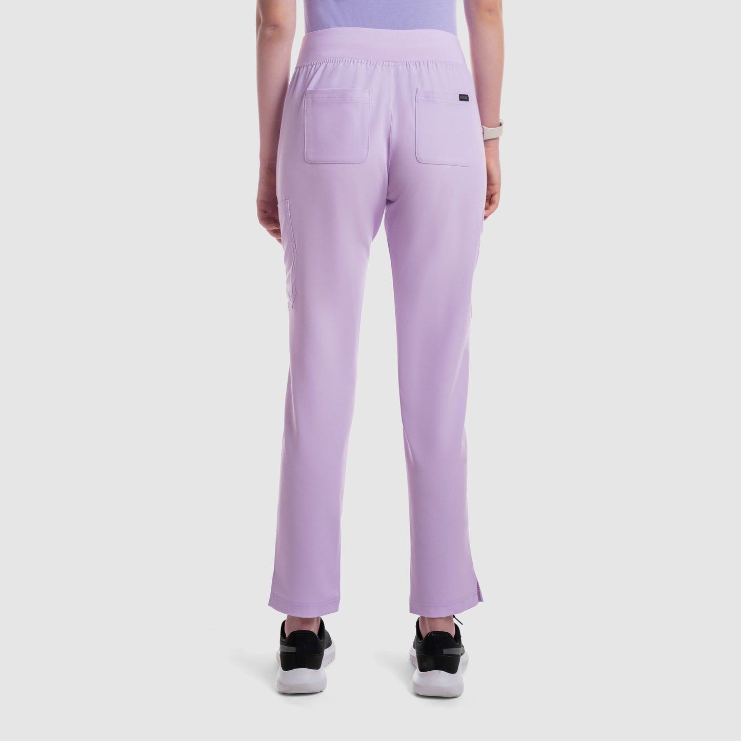 Selina Cargo Scrub Pants Lavender