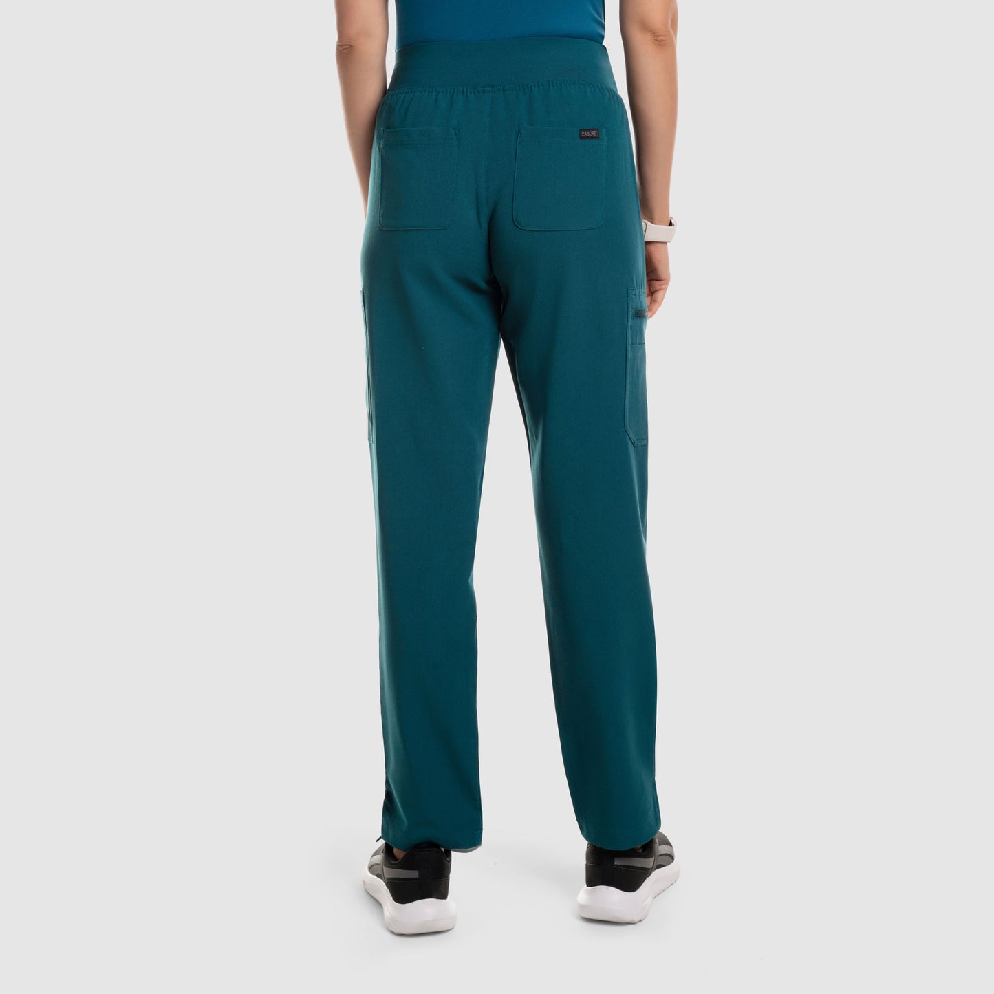 Selina Cargo Scrub Pants Caribbean Blue