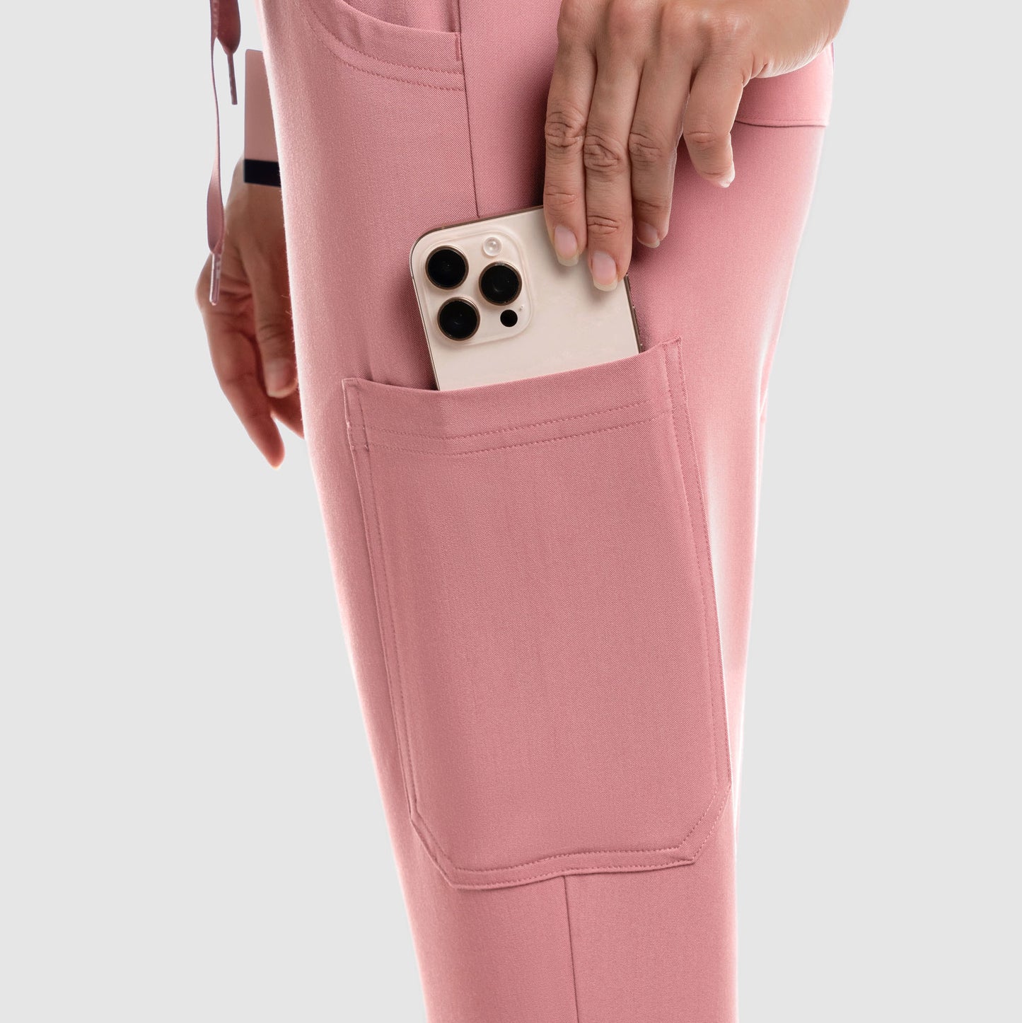 Astra Jogger Scrub Pants Mauve