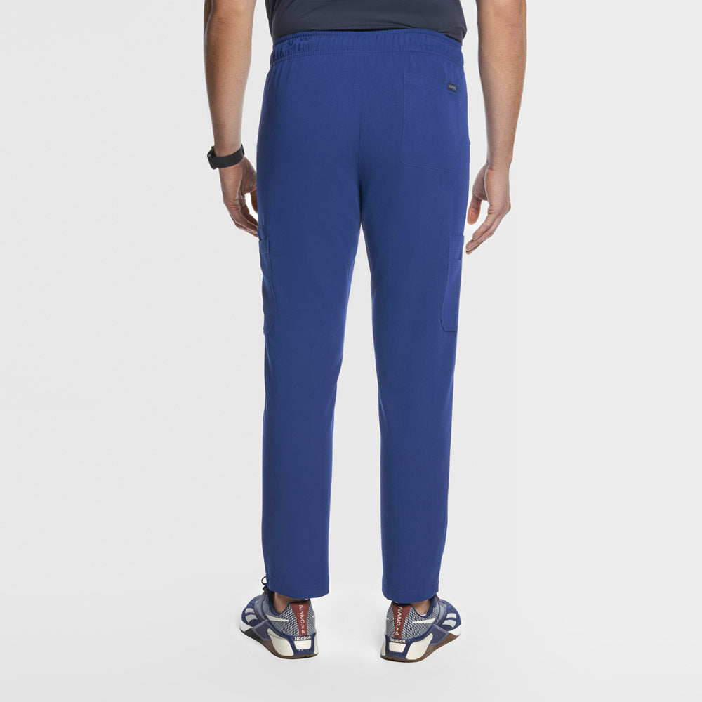 Kael Cargo Scrub Pants Navy Blue