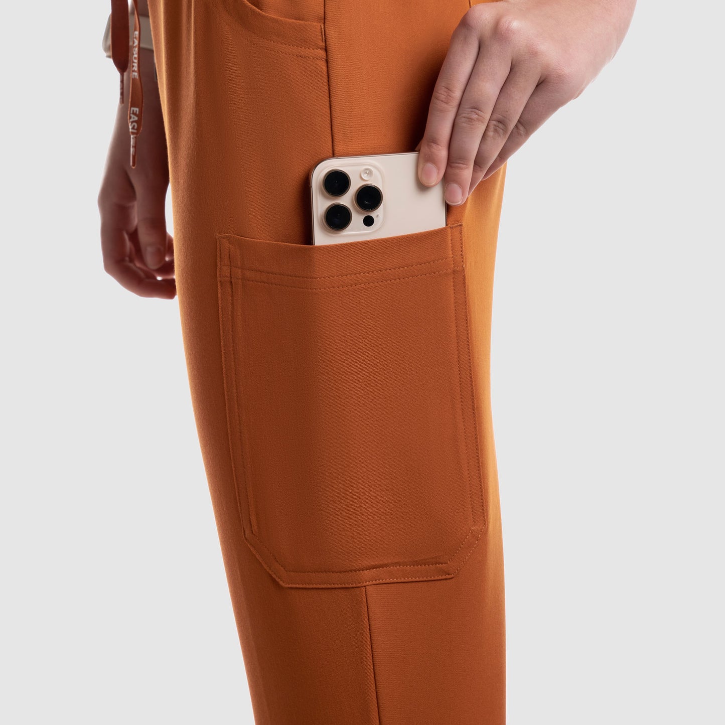 Astra Jogger Scrub Pants Burnt Orange