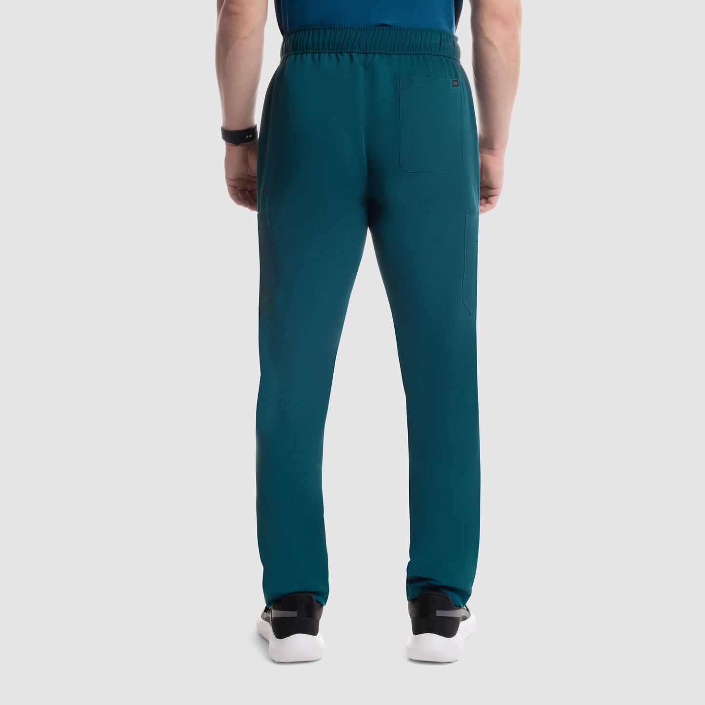 Kael Cargo Scrub Pants Caribbean Blue