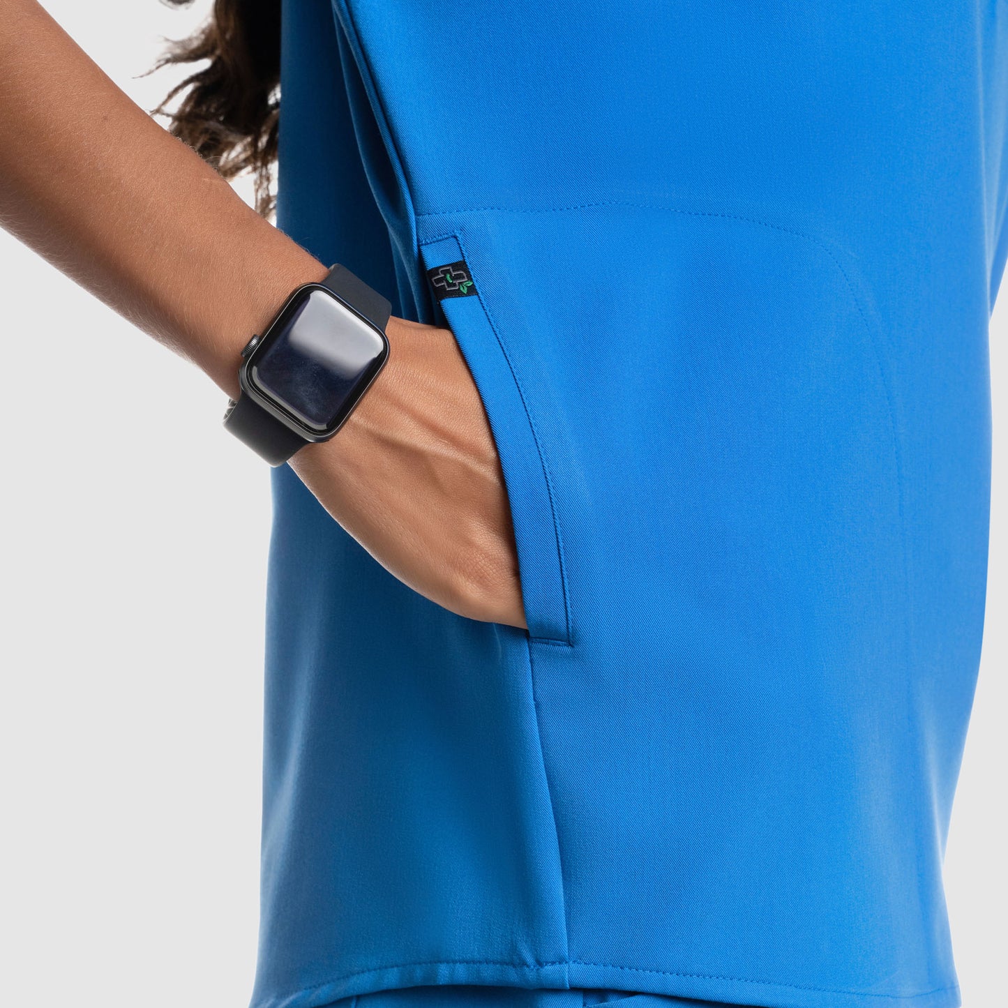 Luna Oversized Scrub Top Royal Blue