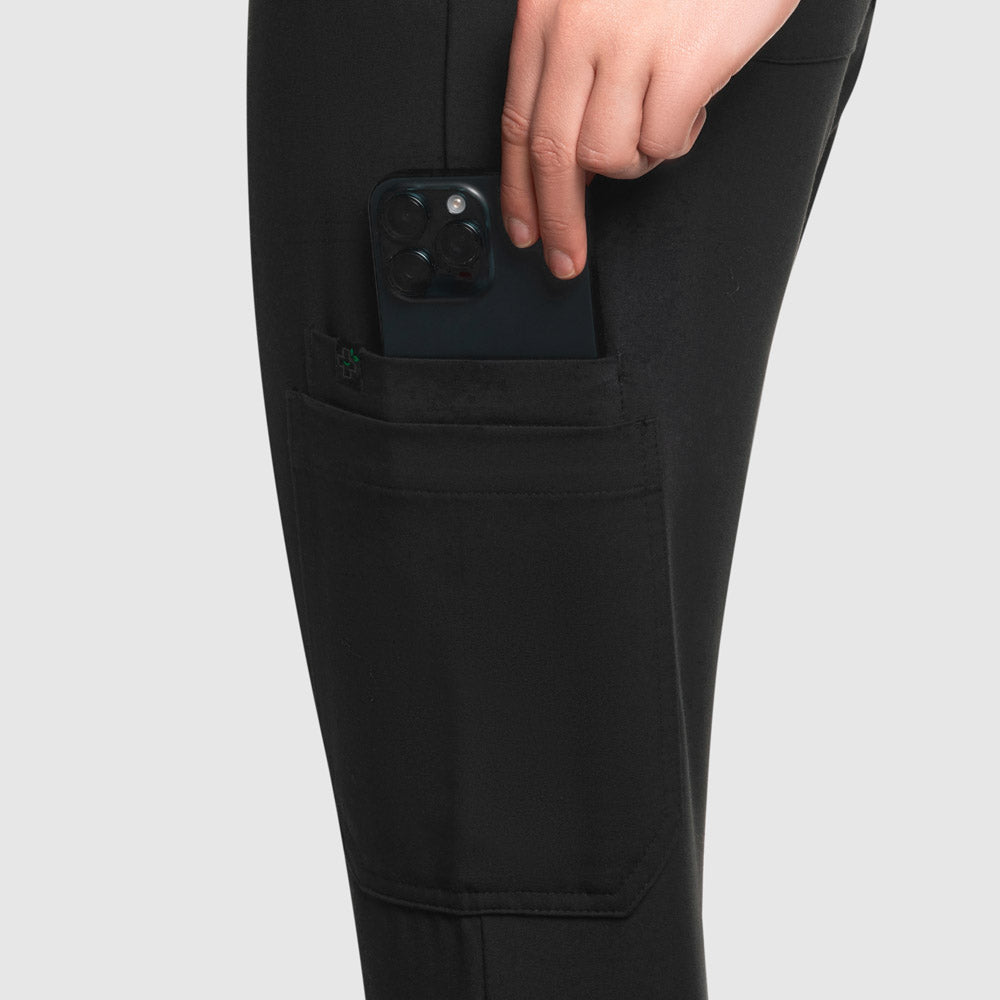 Astra Jogger Scrub Pants Black