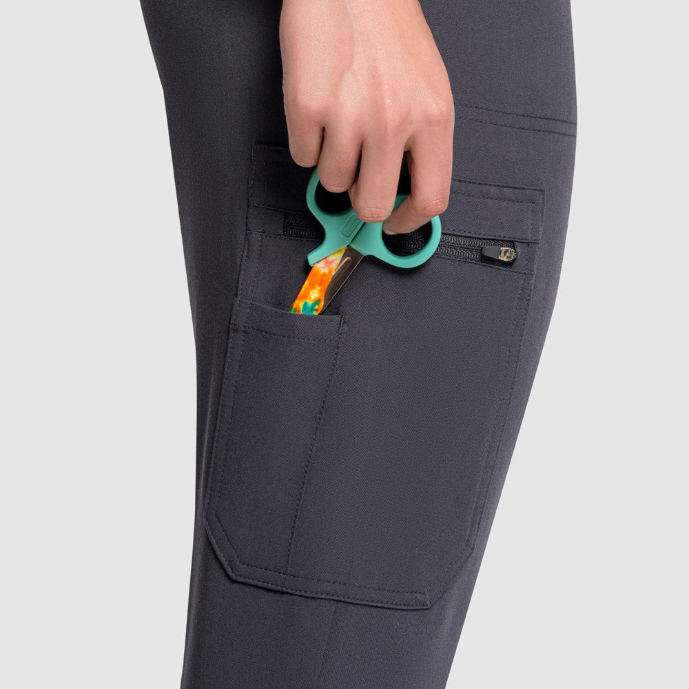 Astra Jogger Scrub Pants Pewter